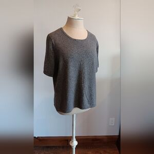 Apostrophe Cashmere Top
